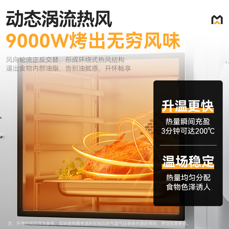 麥大廚380v經(jīng)濟(jì)款6kw全息屏四層萬能蒸烤箱