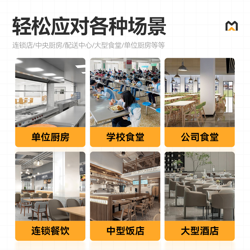  麥大廚商用升級款雙頭低湯爐矮仔爐15KW