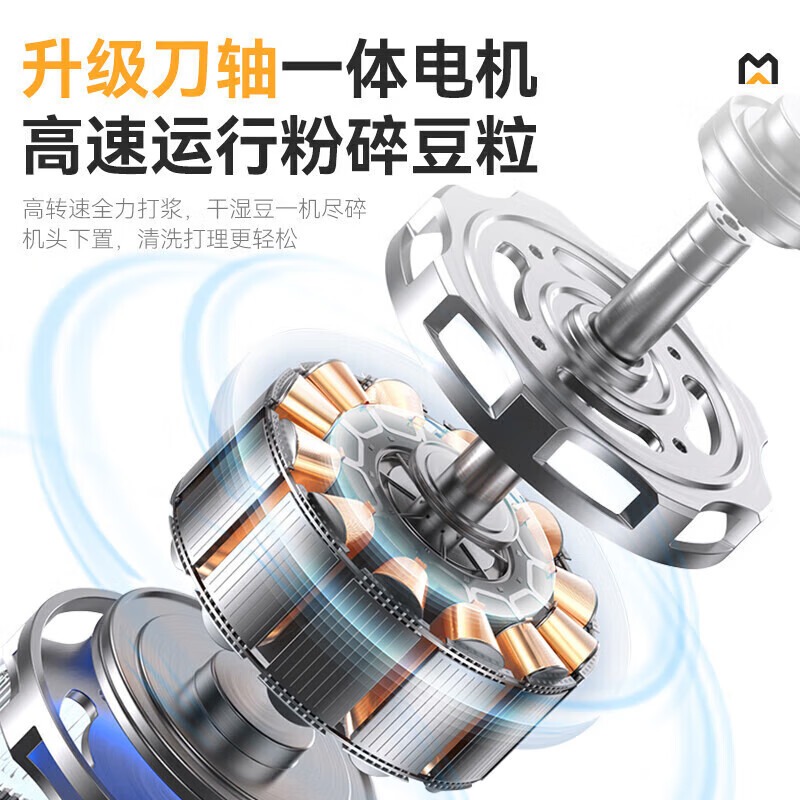 麥大廚商用至尊款雙層豆?jié){機全自動干濕兩用磨煮一體機50L