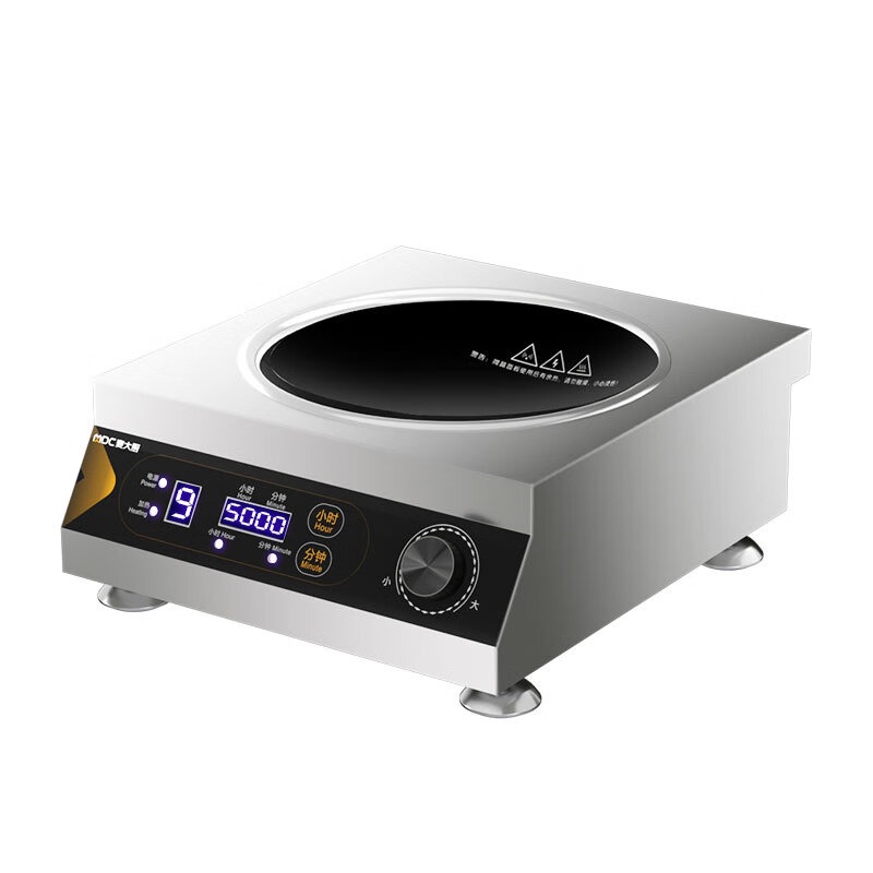 麥大廚220V旋鈕款臺(tái)式凹爐5KW